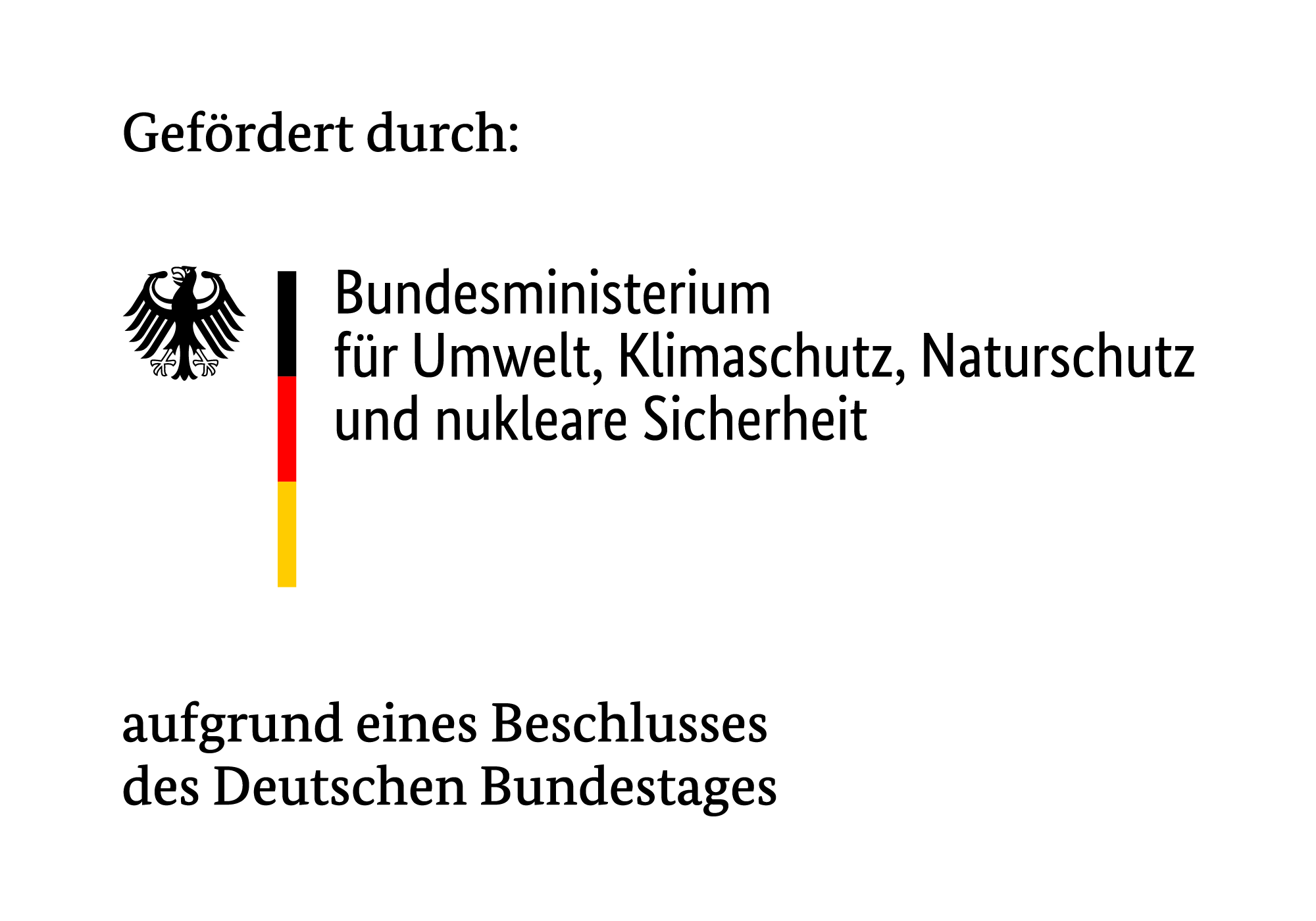 Gefördert durch das Bundesministerium für Umwelt, Klimaschutz, Naturschutz und nukleare Sicherheit
