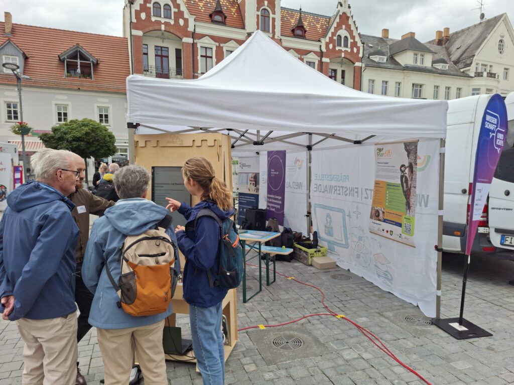 PlanBIO Projektvorstellung auf dem Finsterwalder Marktplatz